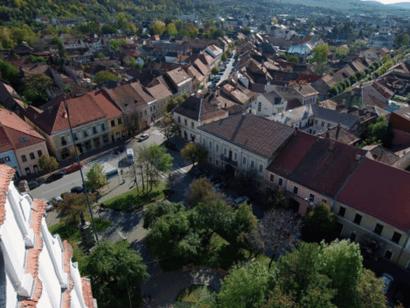 zone geografice în Bistrița