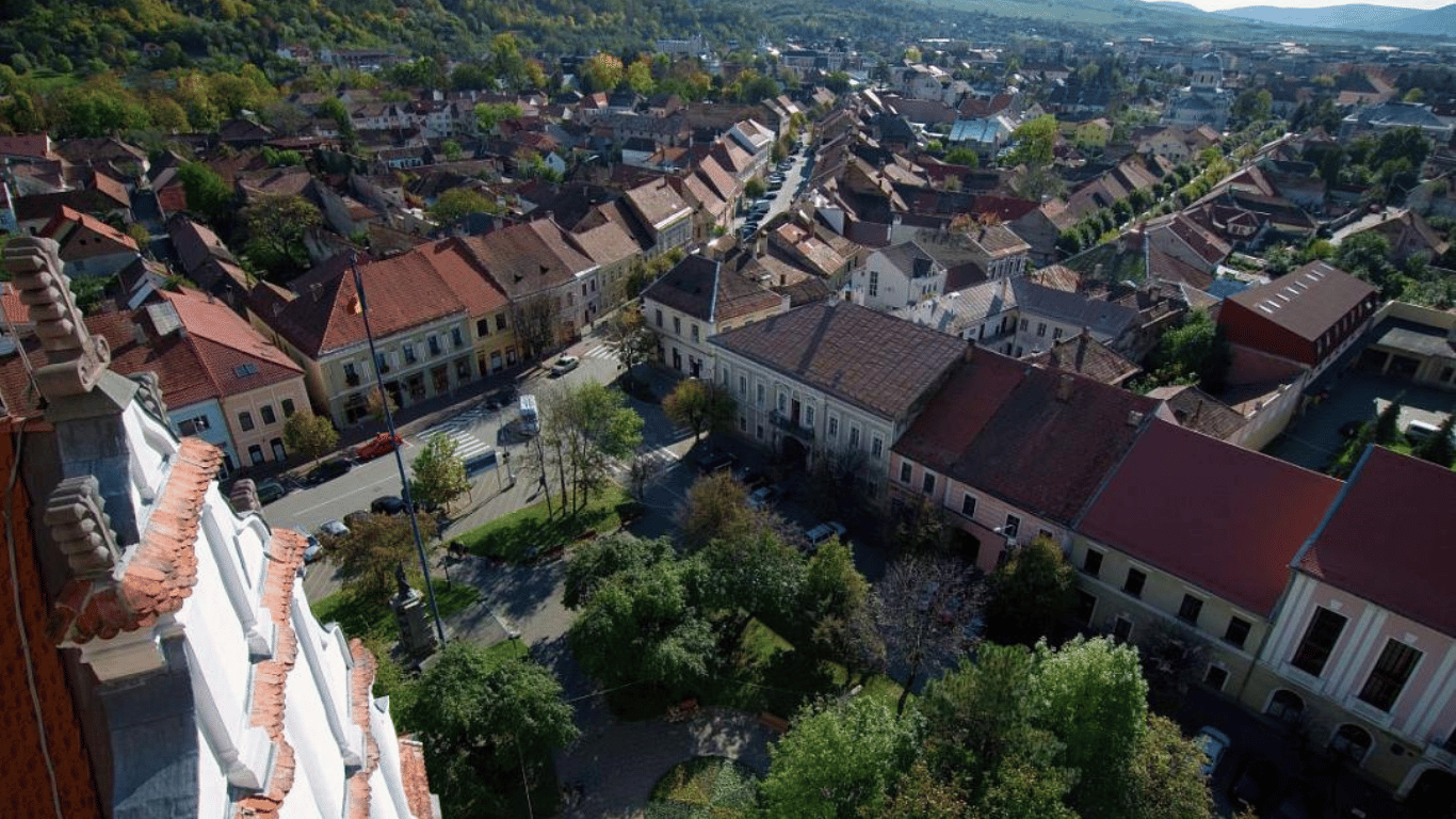 zone geografice în Bistrița